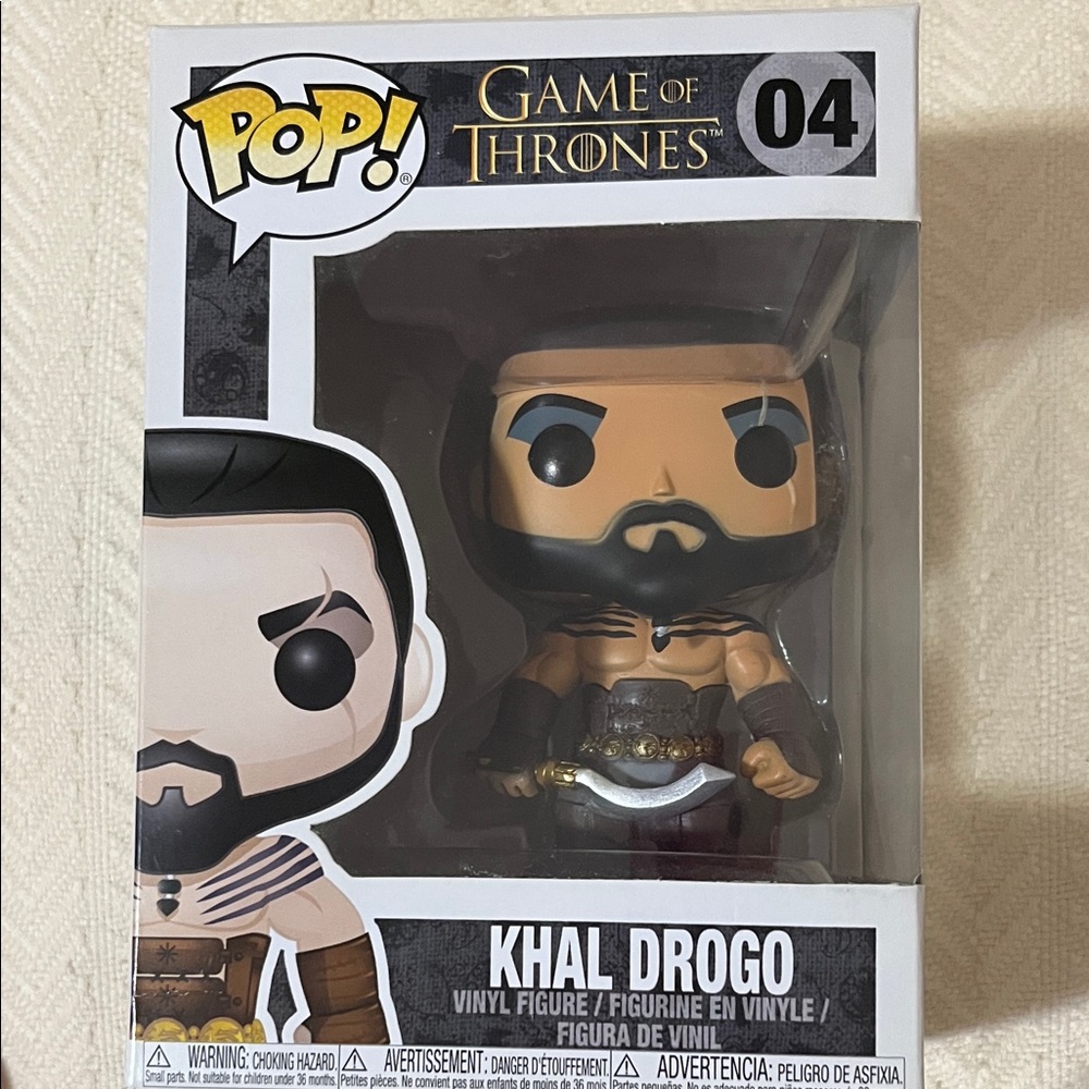 Funko Khal Drogo Vinyl Figure - Black and Brown